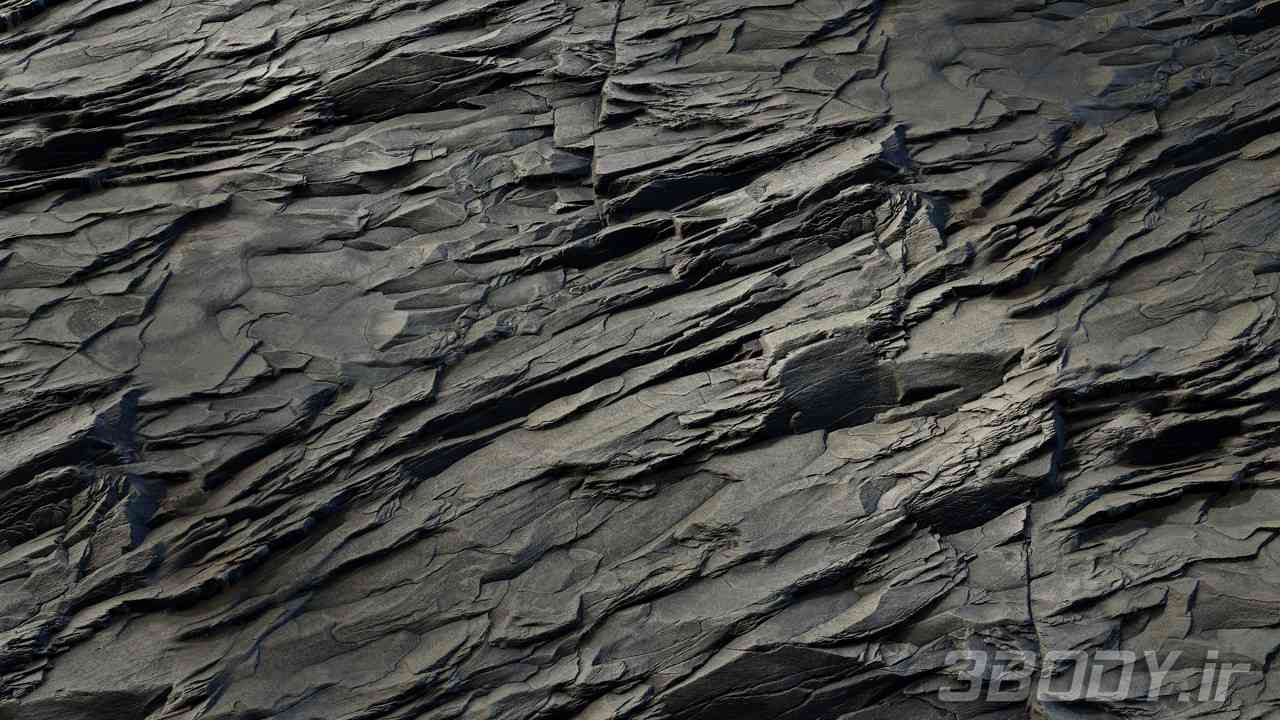 متریال سنگ cliff rock عکس 1